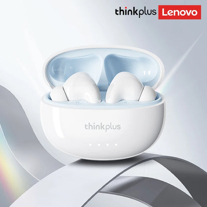 Fone de Ouvido Sem Fio Bluetooth Lenovo LP5 Original TWS com Longa Duração de Bateria, Fone Esportivo, Modo Duplo para Jogos, Chamada em HD, com Microfone.