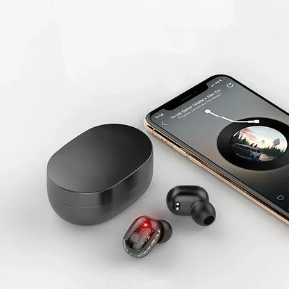 Fones de ouvido sem fio E7S TWS com controle Bluetooth, esportivo à prova d'água