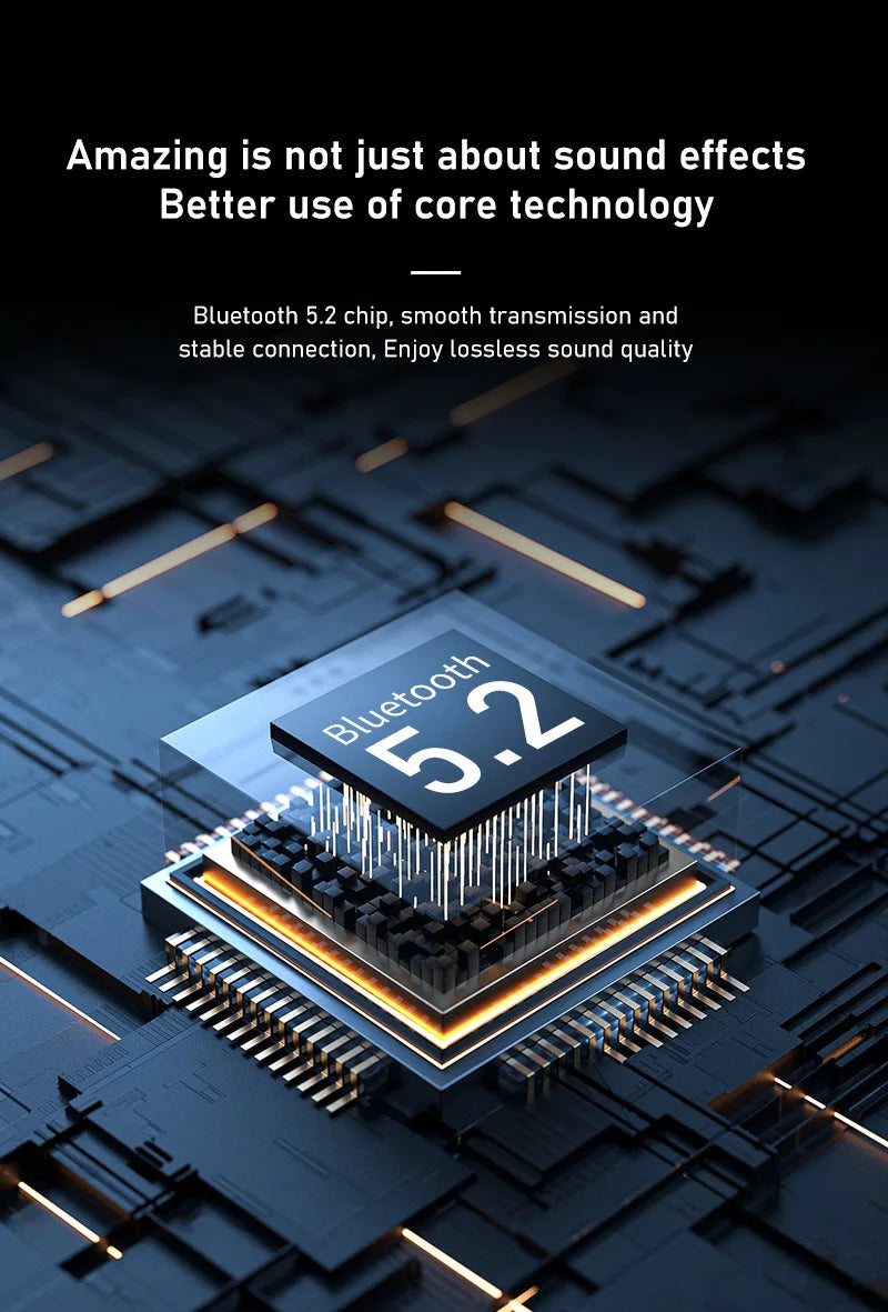 Fone de ouvido inteligente com redução de ruído Sony LX102 Fones de ouvido Bluetooth sem fio