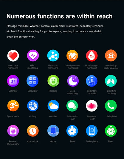 smartwatch para enfermagem e saúde laser cura pressão arterial relógio inteligente masculino frequência cardíaca pulso sono chamadas bluetooth monitor corporal smartwatch