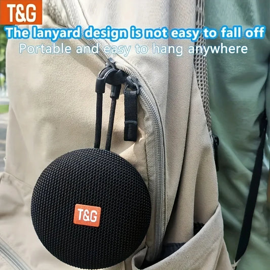 tg352 caixa de som bluetooth portátil à prova d'água para uso externo com suporte a chamadas viva-voz / cartão  com som estéreo e pareamento tws