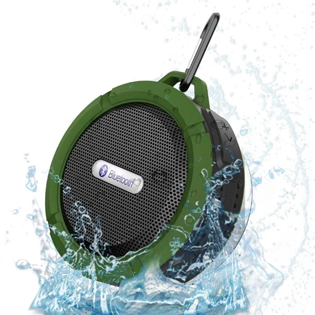 Alto-falante bluetooth portátil à prova d’água, mini speaker sem fio para chuveiro e viagens com subwoofer, ideal para esportes, piscina, praia e trilhas
