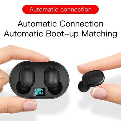 E6s sem fio bluetooth fones de ouvido tws bluetooth fone de ouvido sem fio com cancelamento de ruído