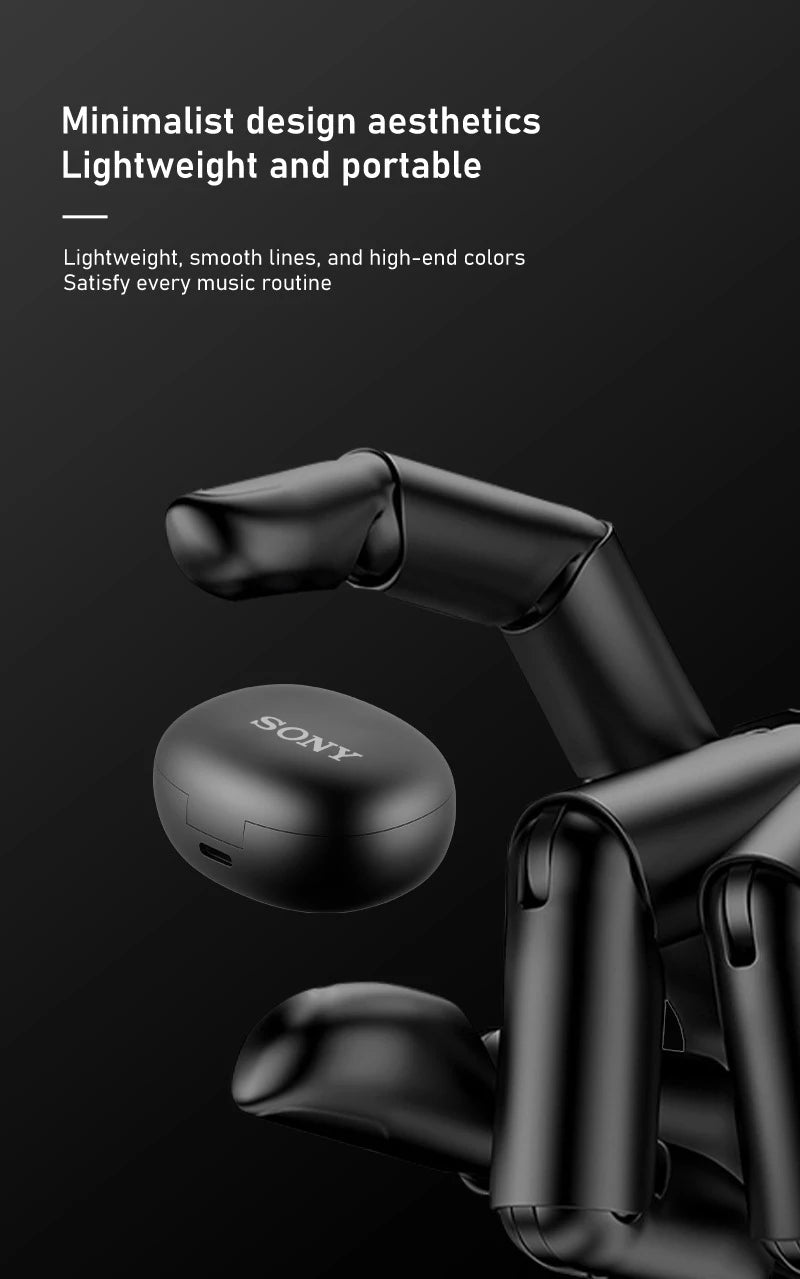 Fone de ouvido inteligente com redução de ruído Sony LX102 Fones de ouvido Bluetooth sem fio