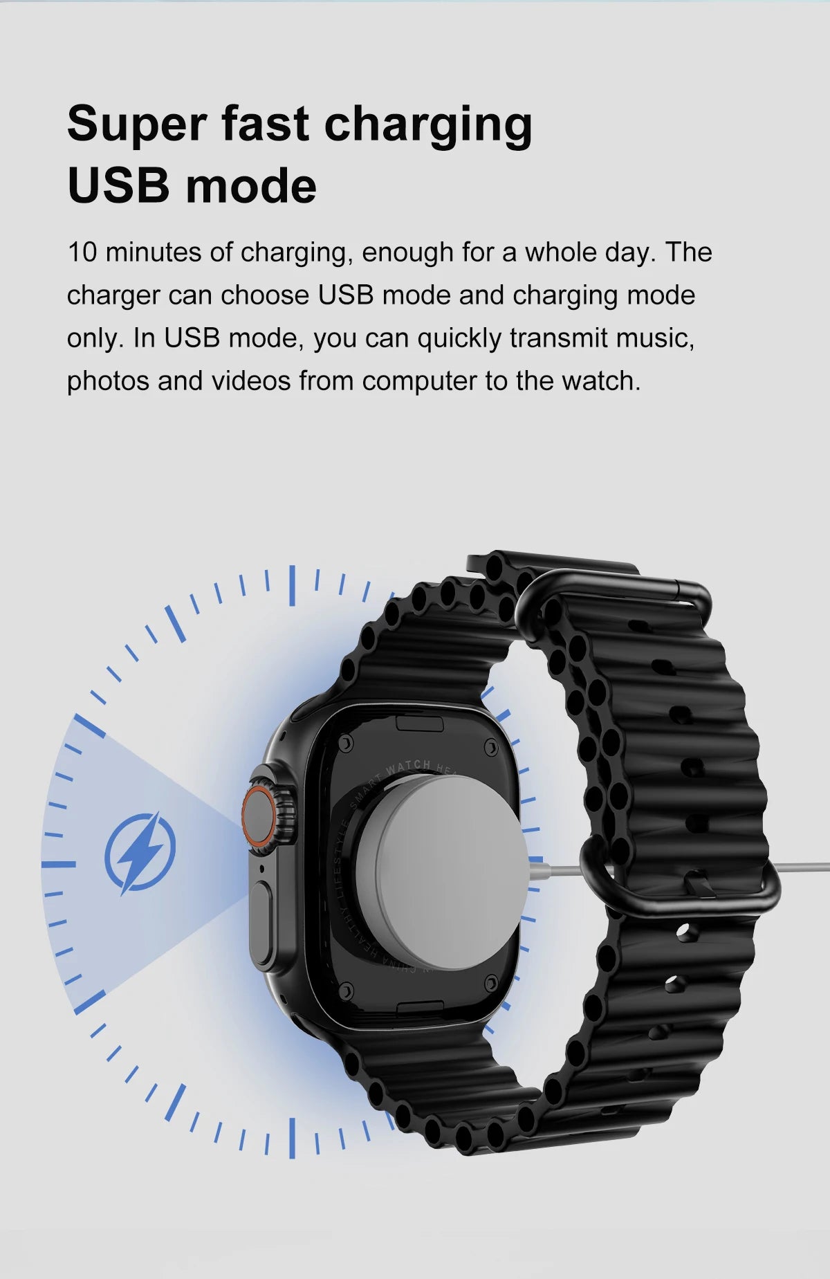 relógio inteligente DT Ultra 3 tela AMOLED 4GB player MP3 MP4 Bluetooth compartilhamento de rede loja de apps ChatGPT IA inteligente