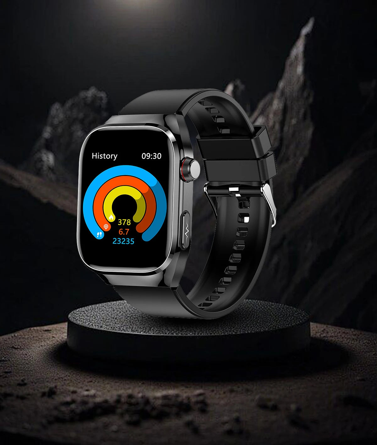 novo smartwatch 2025 ECG+PPG análise precisa de ácido úrico pressão arterial análise corporal de órgãos chamadas em HD