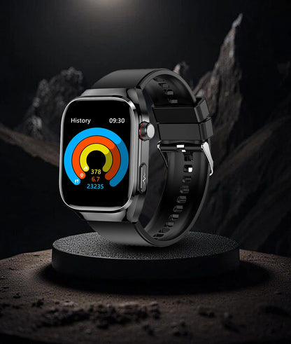 novo smartwatch 2025 ECG+PPG análise precisa de ácido úrico pressão arterial análise corporal de órgãos chamadas em HD