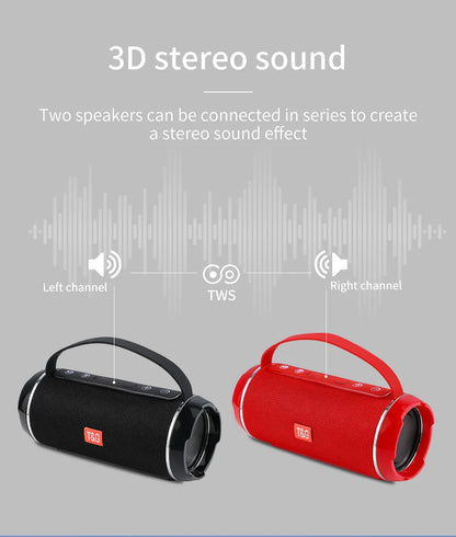 caixa de som bluetooth tg116c caixa de som portátil sem fio potente alto-falante externo com subwoofer centro musical tipo boom box