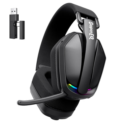 oneodio g19bt headset gamer sem fio 2.4g com microfone transmissor usb/tipo c fones de ouvido over-ear com rgb para ps5/ps4/pc/celular