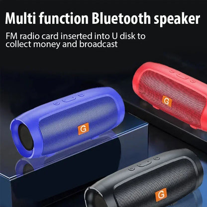 Caixas de Som Bluetooth Portáteis com Subwoofer