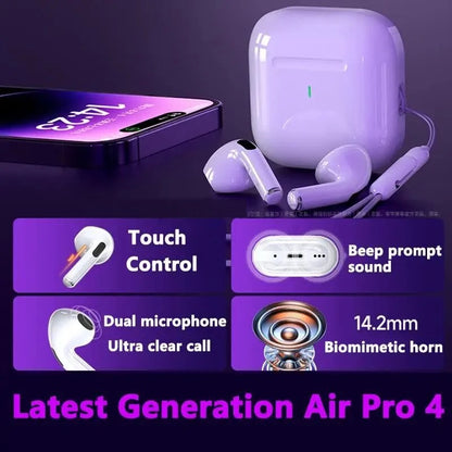 Fones de ouvido Bluetooth Air Pro originais
