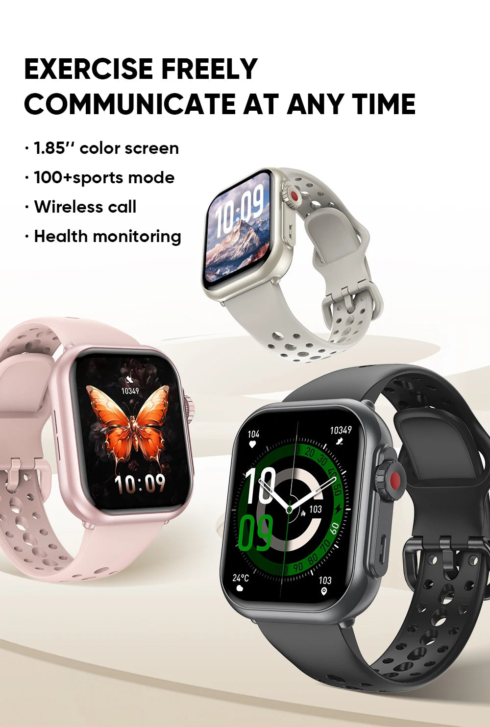 Apple Watch Ultra 2 masculino feminino pulseira inteligente bateria de 1000mAh GPS tela AMOLED chamadas por Bluetooth esportivo à prova d'água