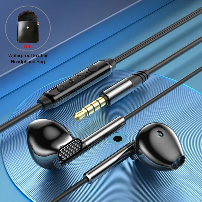 Fone de ouvido com cancelamento de ruído EARDECO 3,5 mm/tipo C