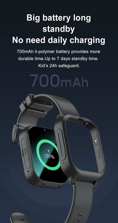 New Kids Smart Watch 4G — O relógio que cuida do seu filho com tecnologia e diversão!