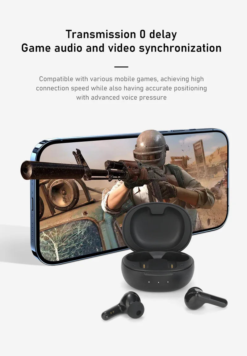 Fone de ouvido inteligente com redução de ruído Sony LX102 Fones de ouvido Bluetooth sem fio