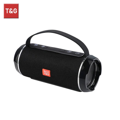 caixa de som bluetooth tg116c caixa de som portátil sem fio potente alto-falante externo com subwoofer centro musical tipo boom box