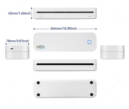 InstoPrint A4 Pro — Impressora Térmica Portátil