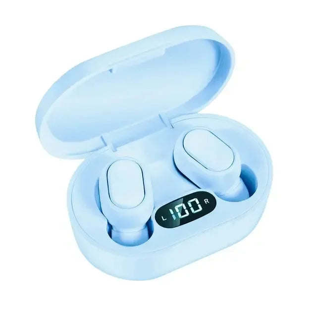 Fones de ouvido sem fio E7S TWS com controle Bluetooth, esportivo à prova d'água